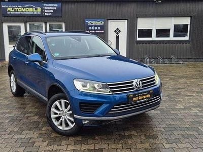 Blau Gebraucht 2015 VW Touareg Terrain Tech SUV | 21.999 € (Guter Preis)