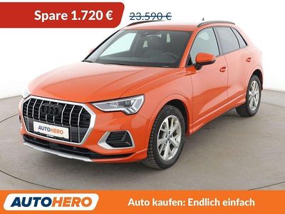 Usata Audi Q3 Advanced 150 CV (110 kW) 2019 Arancione SUV