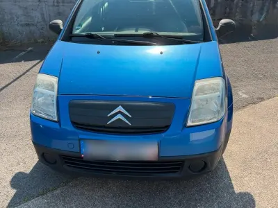 Gebraucht Citroën C2 60 PS (44 kW) 2007 Blau Kleinwagen