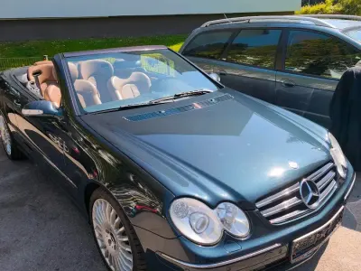 Brugt Mercedes CLK320 224 HK (164 kW) 2007 Sort Cabriolet