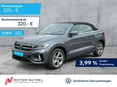 Gebraucht VW T-Roc Cabriolet R-line 150 PS (110 kW) 2025 Rauchgrau metallic Cabrio