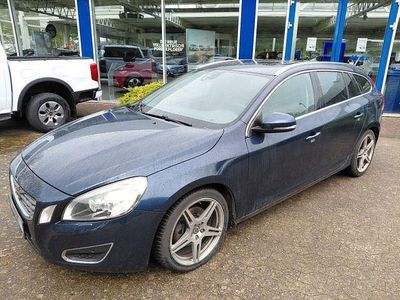 Usata Volvo V60 Summum 163 CV (119 kW) 2012 Blu Station wagon
