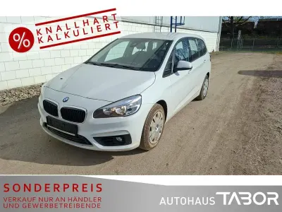 Gebraucht BMW 218 Gran Tourer Advantage 136 PS (100 kW) 2015 Alpinweiss iii Van / Kleinbus
