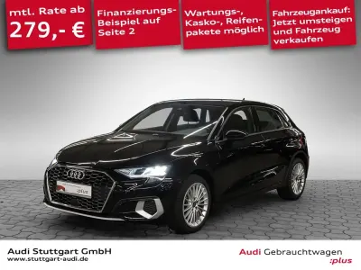 Gebraucht Audi A3 Advanced Plus 110 PS (80 kW) 2023 Schwarz Limousine