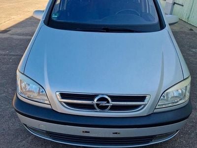 Gebraucht Opel Zafira 2004 Silber Van / Kleinbus