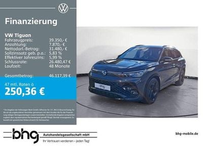 Gebraucht VW Tiguan R-line 150 PS (110 kW) 2025 Grau SUV