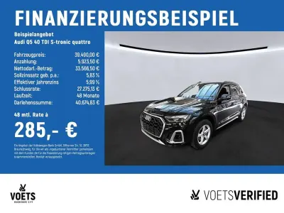 Gebraucht Audi Q5 S-Line 204 PS (150 kW) 2024 Schwarz SUV