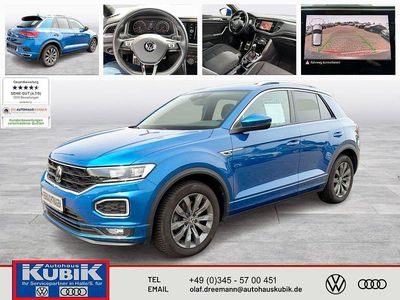 Usata VW T-Roc Sportline 190 CV (139 kW) 2021 Blu SUV