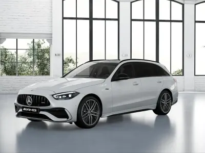 Gebraucht Mercedes C43 AMG AMG 421 PS (309 kW) 2024 Manufaktur opalithweiß bright Kombi