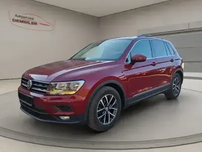 Używany VW Tiguan 150 KM (110 kW) 2018 Czerwony SUV