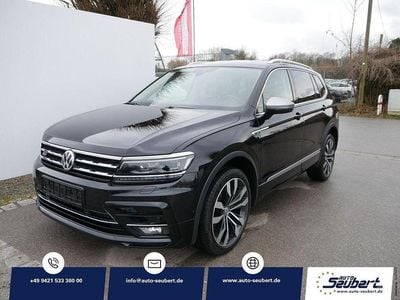 Gebraucht VW Tiguan Allspace Highline 190 PS (139 kW) 2020 Deep black pearlescent SUV