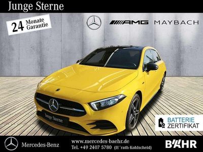 Gebraucht Mercedes A250 AMG line 160 PS (117 kW) 2020 Unilack sonnengelb Limousine
