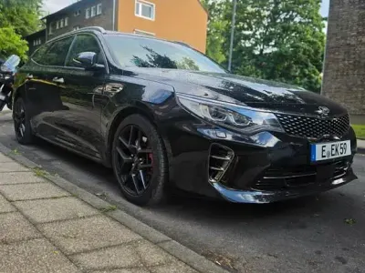 Gebraucht Kia Optima GT 245 PS (180 kW) 2017 Schwarz Kombi