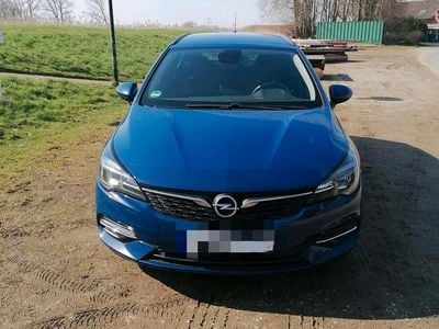 Gebraucht Opel Astra 122 PS (89 kW) 2020 Blau Kombi