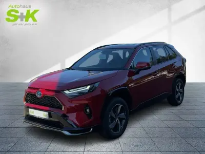 Neu Toyota RAV4 Hybrid 306 PS (225 kW) 2025 Karminarotmetallic (rot) SUV