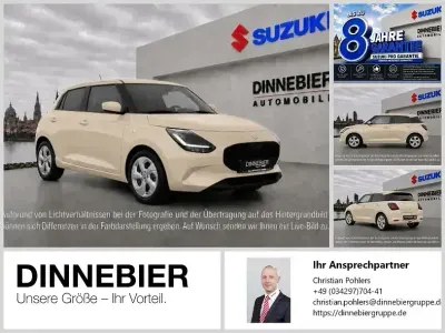 Neu Suzuki Swift Comfort 82 PS (60 kW) 2026 Gelb (metallic) Kleinwagen
