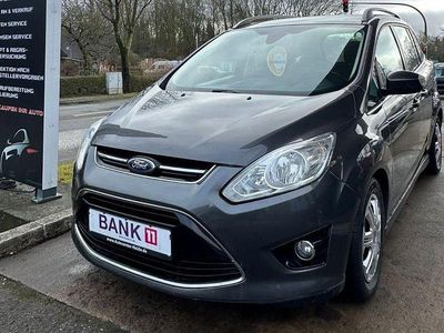 Gebraucht Ford Grand C-Max Titanium 125 PS (91 kW) 2014 Grau Van / Kleinbus