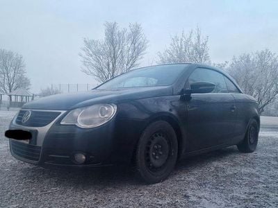 Schwarz Gebraucht 2008 VW Eos Cabrio | 2.700 € (Superpreis)