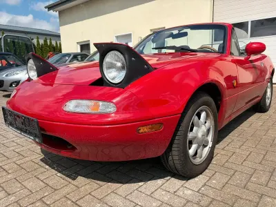 Gebraucht Mazda MX5 115 PS (84 kW) 1990 Rot Cabrio