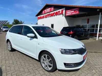 Gebraucht Skoda Rapid Clever 95 PS (69 kW) 2018 Weiß Kleinwagen
