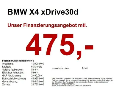 Second-hand BMW X4 Performance 286 CP (210 kW) 2022 Gri SUV