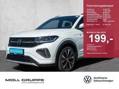 Nowe VW T-Cross R-line 116 KM (85 kW) 2026 Biały SUV