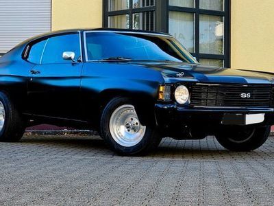 gebraucht Chevrolet Chevelle Malibu Restauriert Schwarz Matt Metall