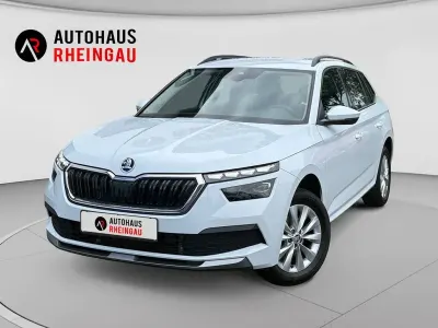 Gebraucht Skoda Kamiq Ambition 150 PS (110 kW) 2023 Moonweiss metallic SUV