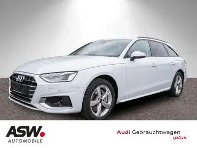 Gebraucht Audi A4 Advanced Plus 204 PS (150 kW) 2024 Gletscherweiß metallic Kombi