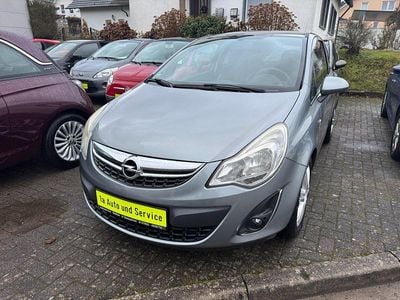 Gebraucht Opel Corsa 87 PS (63 kW) 2012 Silbersee/perl silber (m2) Kleinwagen