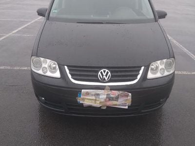 Schwarz Gebraucht 2005 VW Touran Highline Van / Kleinbus | 1.500 € (Superpreis)