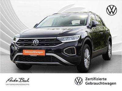 Gebraucht VW T-Roc Life 110 PS (80 kW) 2023 Schwarz SUV