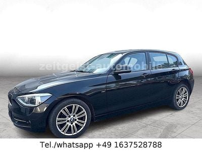 Gebraucht BMW 116 Sport Line 136 PS (100 kW) 2013 Schwarz Kleinwagen