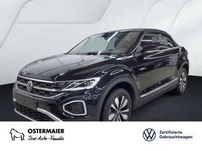 Gebraucht VW T-Roc Cabriolet Goal 116 PS (85 kW) 2025 Schwarz Cabrio