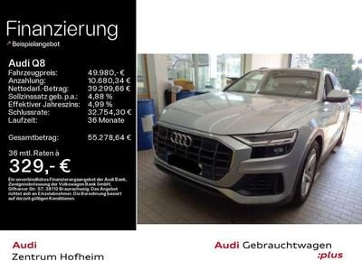 Begagnad Audi Q8 Performance 340 HK (250 kW) 2022 Silver SUV