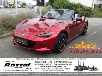 Nuova Mazda MX5 Homura-Line 132 CV (97 kW) 2025 Rosso Cabrio