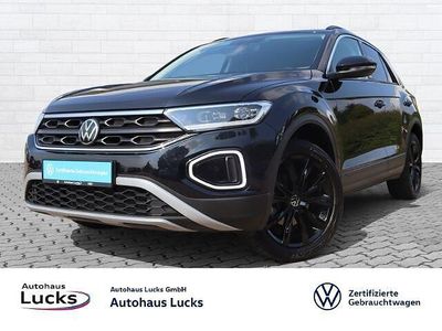 Gebraucht VW T-Roc Move 110 PS (80 kW) 2023 Deep black perleffekt (metallic) SUV