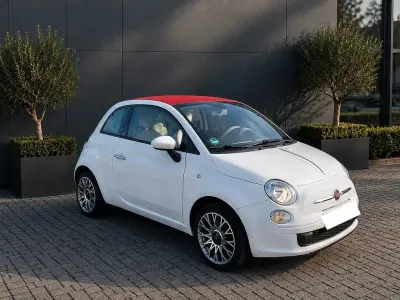 Gebraucht Fiat 500 69 PS (50 kW) 2014 Weiß Cabrio