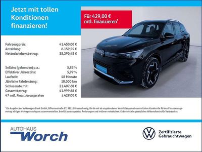 Gebraucht VW Tiguan R-line 150 PS (110 kW) 2025 Grenadillschwarz metallic SUV
