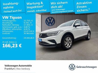 Usata VW Tiguan United 150 CV (110 kW) 2021 Bianco SUV
