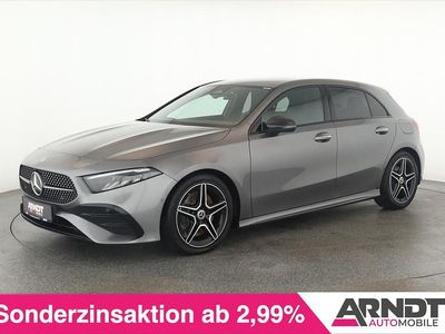 Mountaingrau Gebraucht 2024 Mercedes A250 Premium Limousine | 36.584 € (Fairer Preis)