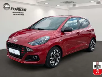 Gebraucht Hyundai i10 N Line 101 PS (74 kW) 2021 Rot Kleinwagen