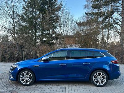 Gebraucht Renault Mégane GrandTour Bose Edition 163 PS (119 kW) 2017 Blau Kombi