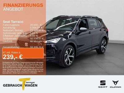 Gebraucht Seat Tarraco FR 245 PS (180 kW) 2021 Schwarz SUV