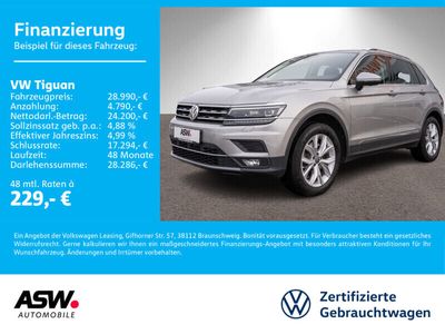 gebraucht VW Tiguan Highline 4M 2.0 TSI DSG AHK Pano Standhzg