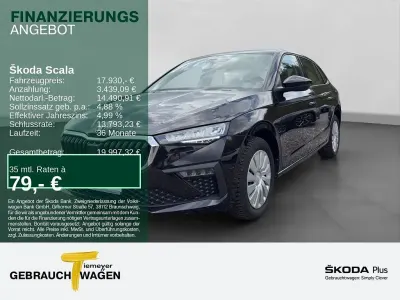 Brugt Skoda Scala Essence 116 HK (85 kW) 2025 Sort Hatchback