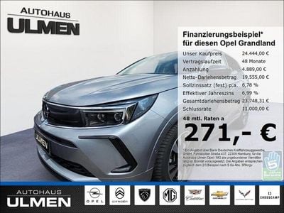 Grau Gebraucht 2023 Opel Grandland X Elegance SUV | 24.444 € (Fairer Preis)