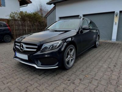 Gebraucht Mercedes C250 AMG line 204 PS (150 kW) 2015 Schwarz Kombi