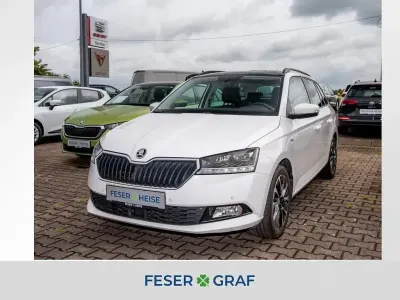 Gebraucht Skoda Fabia Drive 95 PS (69 kW) 2020 Weiß Kleinwagen