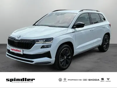 Gebraucht Skoda Karoq SportLine 150 PS (110 kW) 2023 Weiß SUV